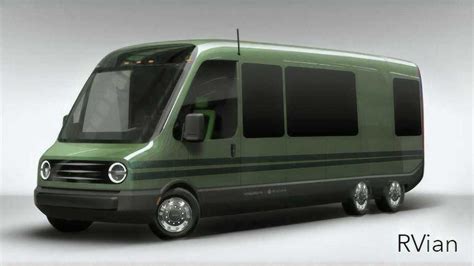 Meet The RVian, A GMC Motorhome-Inspired Take On Rivian's Delivery Van