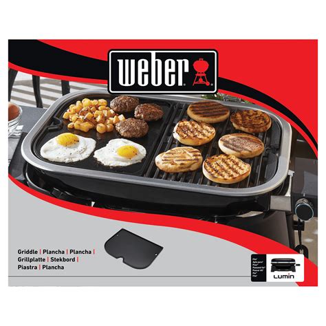 Griddle – Lumin Electric Barbecue | Barbecue Tools | Weber Grills UK