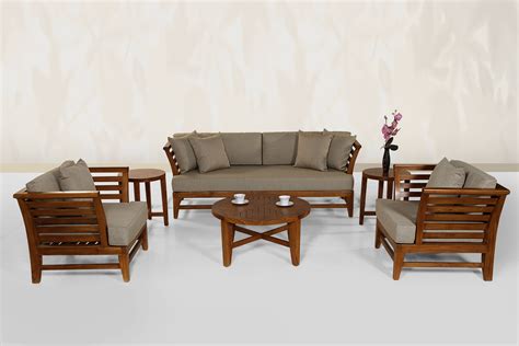 teak sofa set| teak wood sofa set| teak sofa in klang/Furniture ...