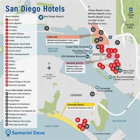 Navigating San Diego’s Downtown: A Comprehensive Guide To Hotels And Their Locations ...