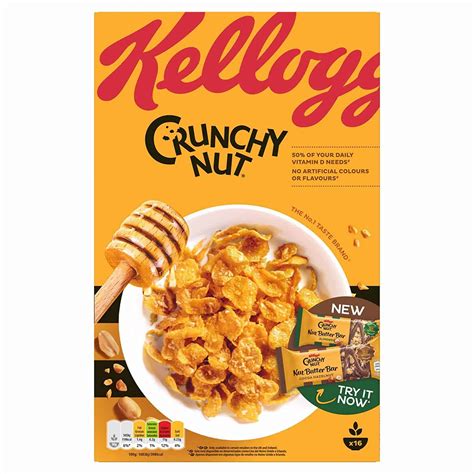 Is Crunchy Nut Cereal Healthy? Ingredients & Nutrition Facts - Cereal Secrets