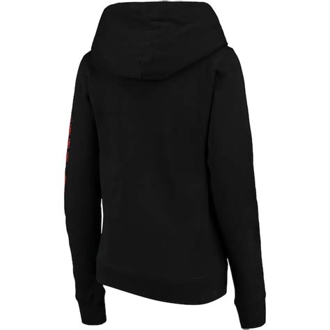 Women's New Era Black Kansas City Chiefs Playbook Glitter Sleeve Full-Zip Hoodie | Official ...