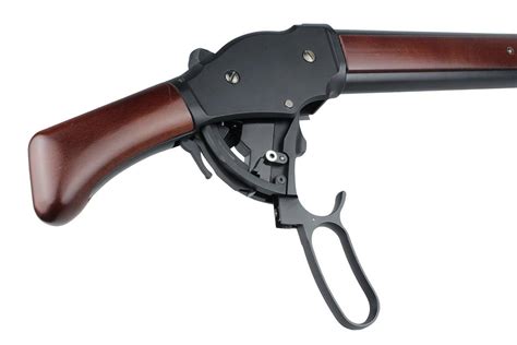 Shotgun type M1887 sawed off in metal and real wood