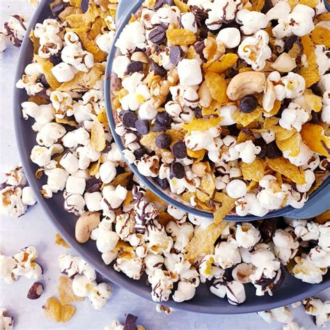 Popcorn Snack Mix (No-Bake Recipe) – Feast Glorious Feast