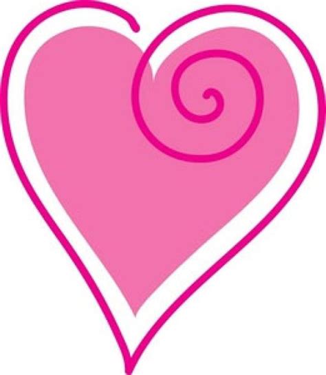 heart pink clip art - Clip Art Library