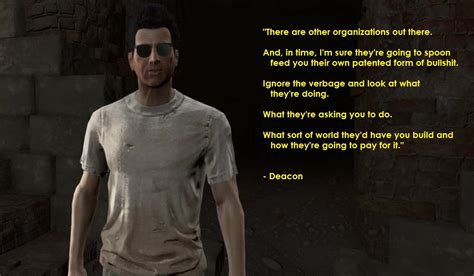 My favorite quote from Fallout 4.. follow @dquocbuu like and repin it ...