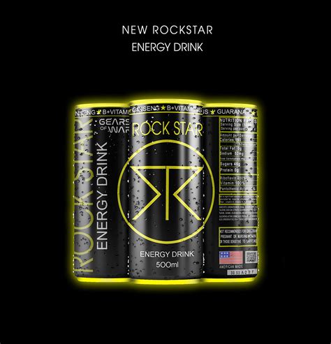 RockStar Energy Drink Redesign Concept :: Behance