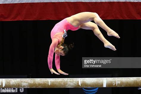 Aly Raisman competes on the balance beam during day one of the 2016 ...