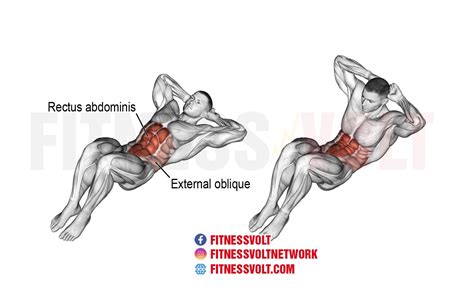 Crunch Exercise: Target Your Abs, Obliques & Core Strength – Fitness Volt