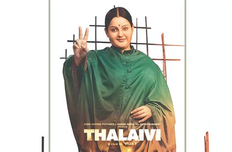 Thalaivi first look and teaser out | Indian Film History