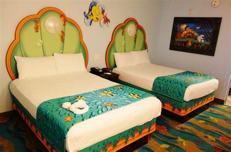 Review: The Little Mermaid Area and Rooms at Disney's Art of Animation Resort