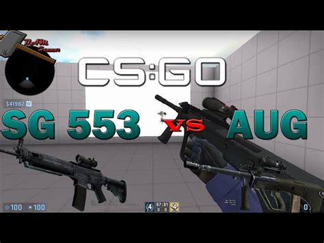 AUG vs SG553: Which CS:GO assault rifle is better?