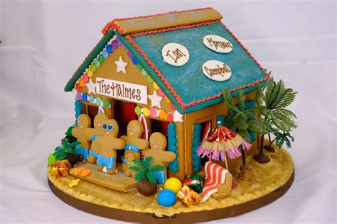 Gingerbread Beach Shack | Gingerbread house, Christmas gingerbread ...