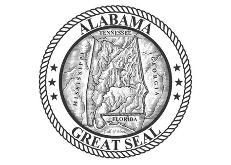 Steven Noble Illustrations: Alabama State Seal