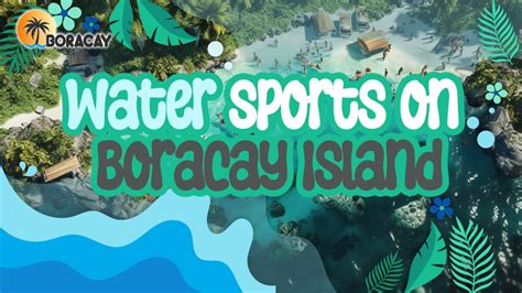 Water sports on Boracay Island