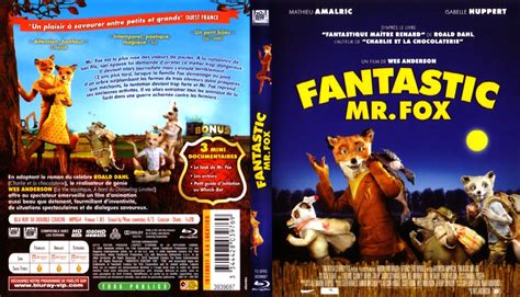 Jaquette DVD de Fantastic Mr Fox (BLU-RAY) v2 - Cinéma Passion