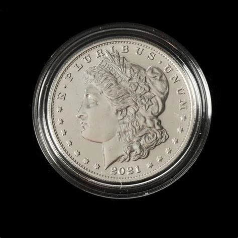 2021 Morgan Silver Dollar, Philadelphia, 99.9% Silver (Lot 1047 ...