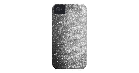 Silver GLitter Sparkle iPhone Case | Zazzle.com