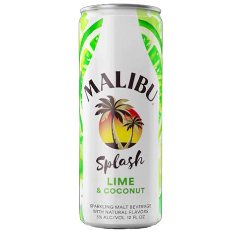 Malibu Splash Lime 4 Pack - Wine Parity