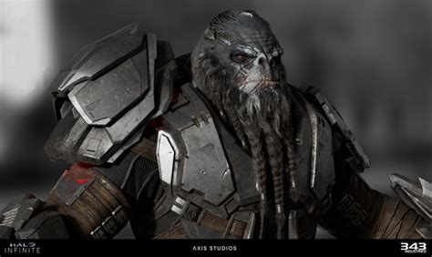 ArtStation - Halo Infinite - Atriox | Halo, Horror icons, Artwork