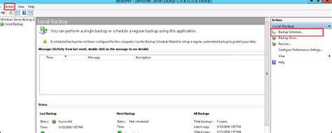 Windows Server 2012 - Backup Management