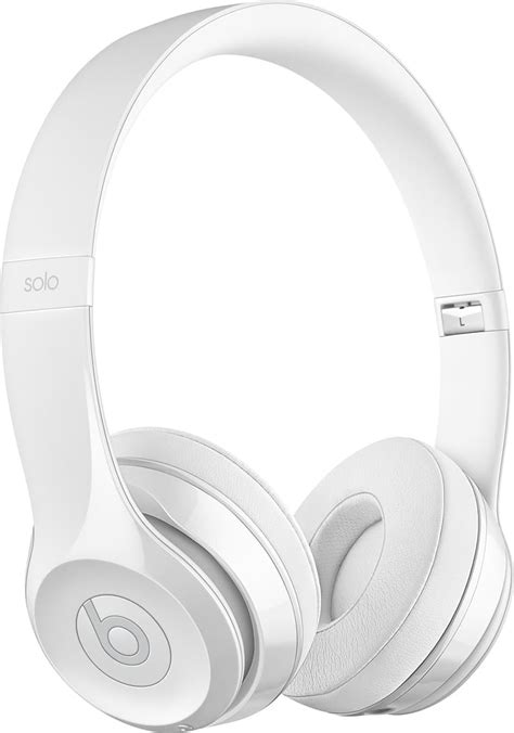 Best Buy: Beats Solo³ Wireless Headphones Gloss White MNEP2LL/A