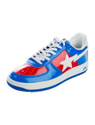 A Bathing Ape Bape STA Marvel Sneakers - Shoes - WBATP20116 | The RealReal