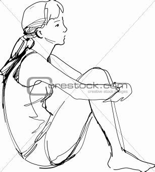 drawing sitting poses | Human figure sketches, Drawings, Person drawing