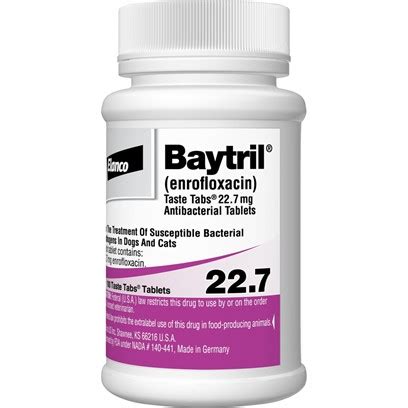 Baytril Dosage Chart