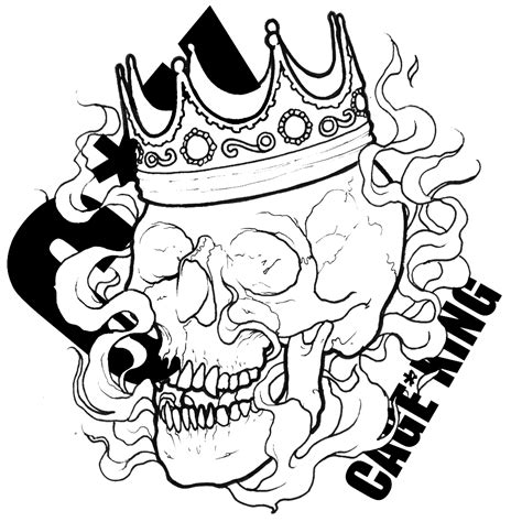 Gangster Skull Drawing | Free download on ClipArtMag