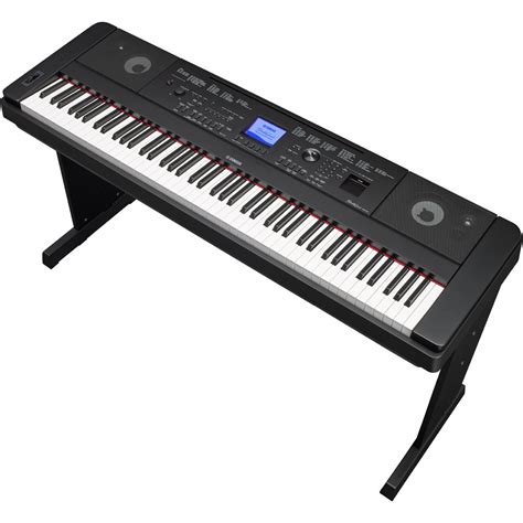 Yamaha DGX-660 88-Key Portable Grand Digital Piano with Stand - Black