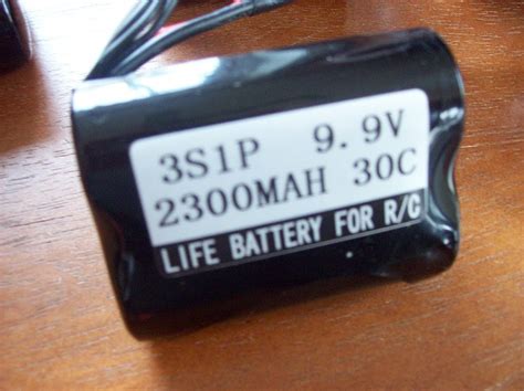 A123 battery (lithium Phosphate) 2300mah 30C 3S1P