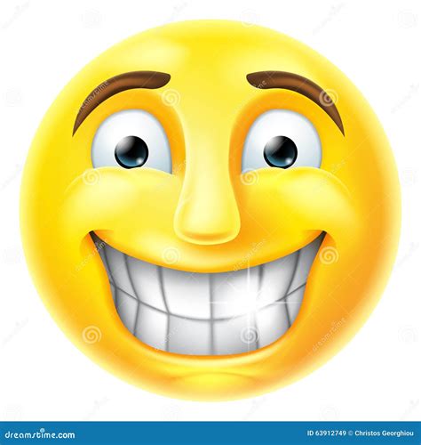 Nervous Smile Emoji Emoticon Stock Vector - Image: 63912749