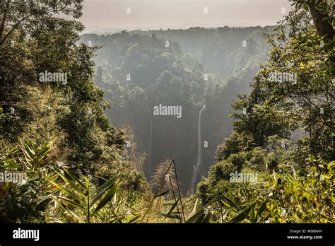 Tad Fane Waterfall, Bolaven Plateau, Pakse, Laos Stock Photo - Alamy