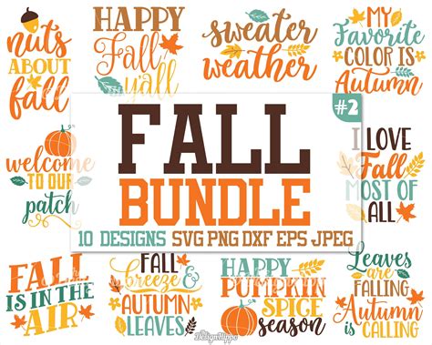 Fall svg bundle Fall bundle svg Fall svg files Fall svg | Etsy in 2020 ...