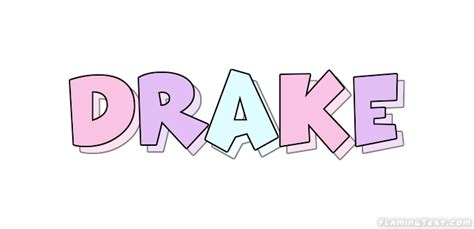 Drake Logo | Outil de conception de nom gratuit à partir de texte ...