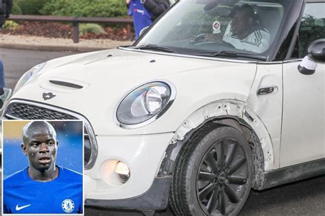 Chelsea star N'Golo Kante drives same Mini Cooper which he crashed to ...