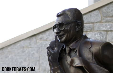 Penn State's New Joe Paterno Statue