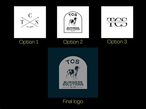 TCS Logo Process by K. S. Designs Studio on Dribbble