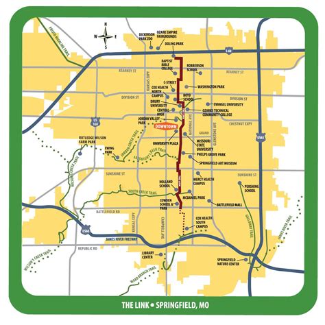 Utility Location Springfield Missouri Map