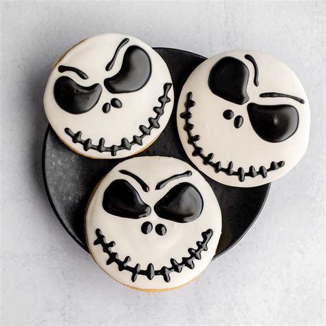 Jack Skellington Cookies - The Baker's Almanac