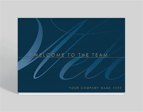 Welcome to the Team Welcome Card, 1028097 | The Gallery Collection