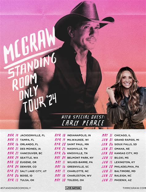 Tim McGraw will bring Standing Room Only Tour to Milwaukee in April 2024