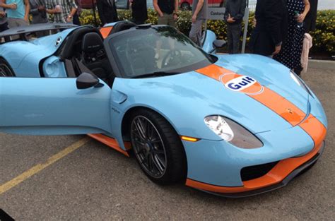 Porsche 918 Spyder in Gulf Racing livery – AUSmotive.com