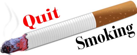 Quit Smoking slogan vector clipart image - Free stock photo - Public Domain photo - CC0 Images