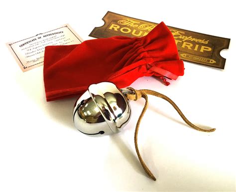 Polar Express Sleigh Bell, Round Trip Ticket, and Certificate of Authenticity- Buy Online in ...