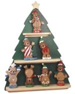 Christmas Bear Display Shelf Woodworking Plan. - WoodworkersWorkshop
