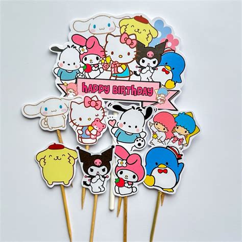 Sanrio TOPPER/(LA-001) SANRIO CAKE TOPPER/SANRIO CAKE TOPPER/SANRIO CAKE TOPPER/SANRIO CAKE ...