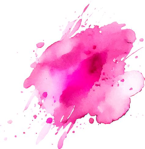 Pink Stuff Watercolor Splash Watercolor Splash Png Wa - vrogue.co
