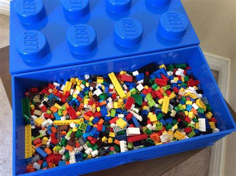 Shopping For LEGO 8 Stud Blue Storage Brick?